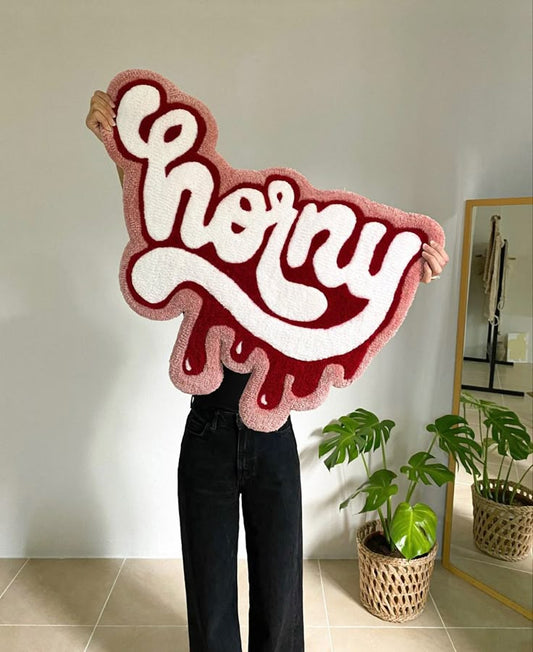 Bare Intentions Rug | horny