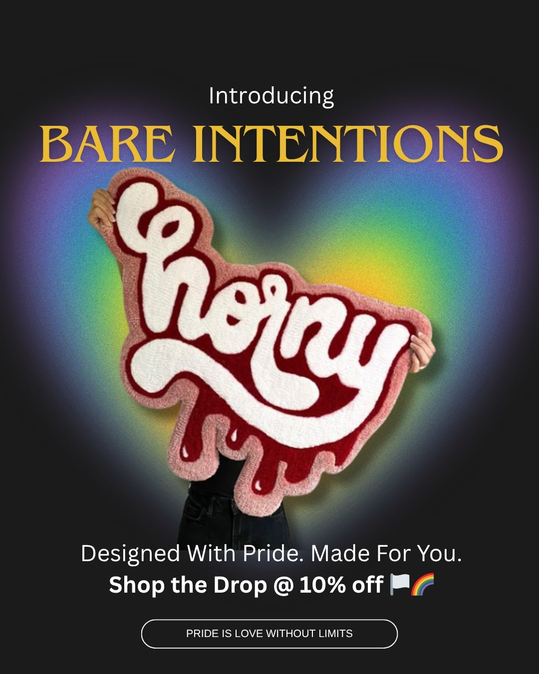 Bare Intentions Rug | horny