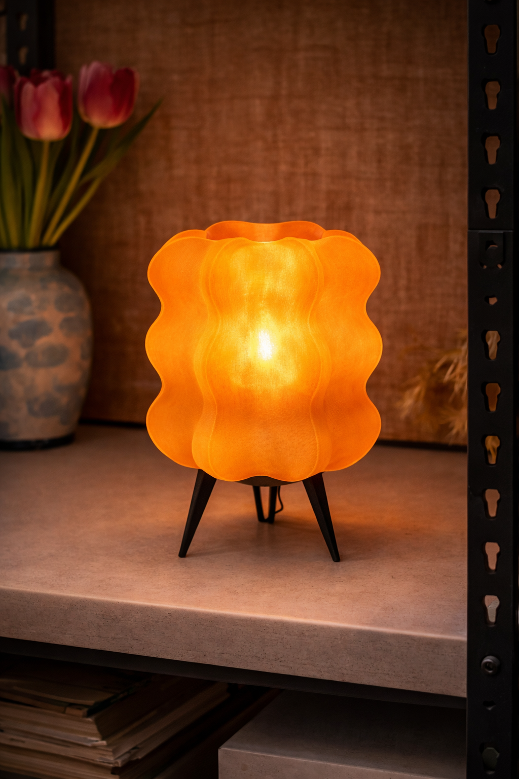 Bubble Wave Lamp | Sculptural Ambient Table Lamp