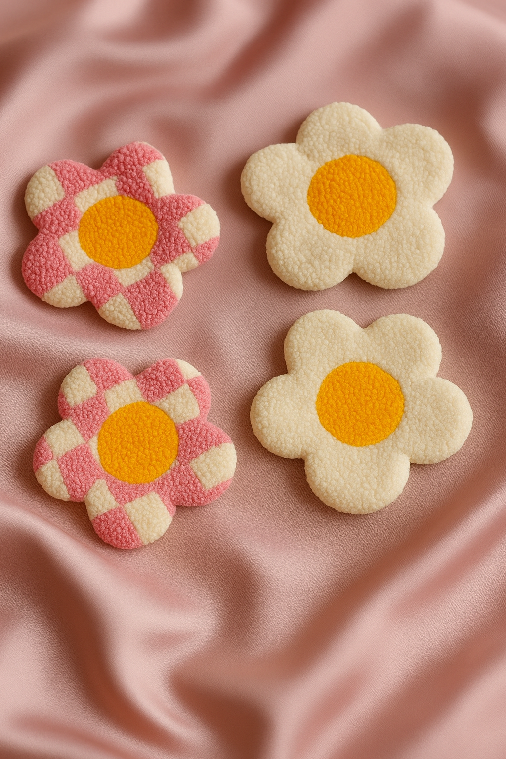 Daisy Daze Tufted Mug Rug