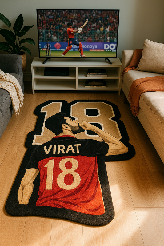 Virat 18 Rug | RCB jersey