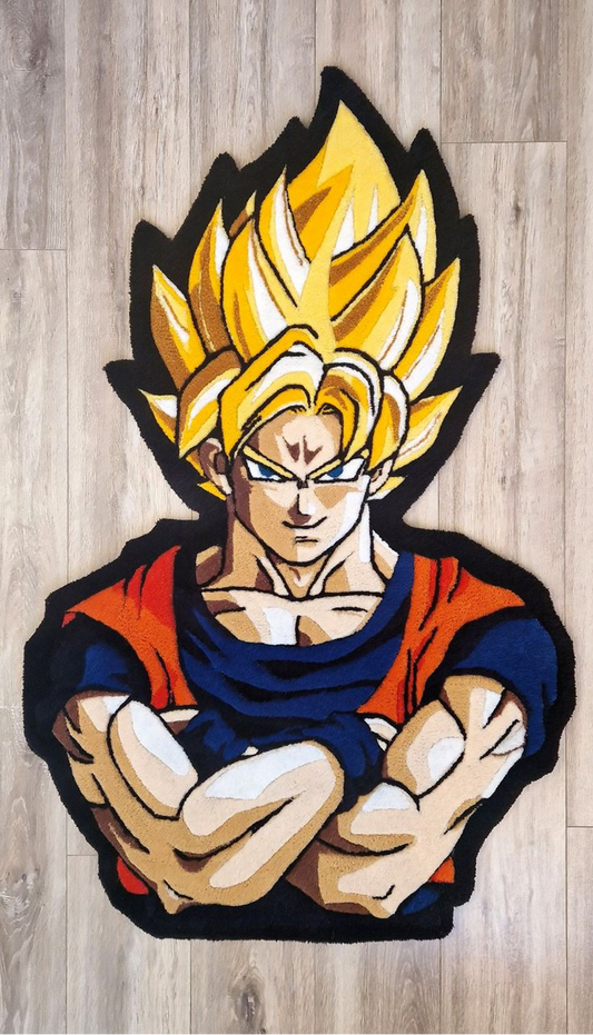 Goku Super Saiyan Rug