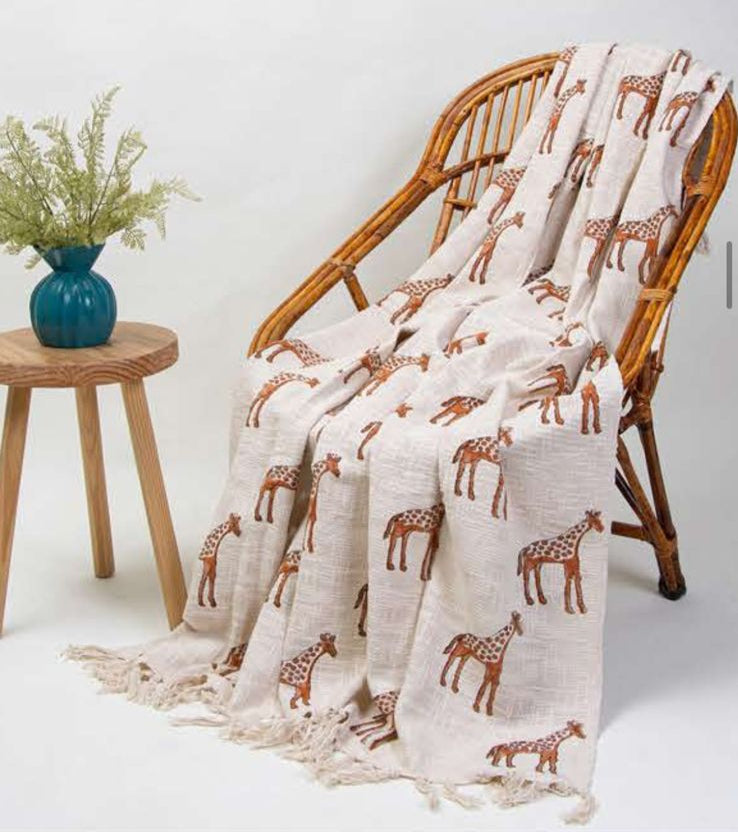 Couch Safari Throw
