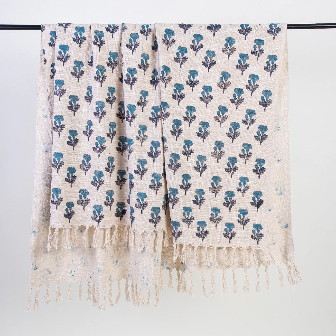 Desi Bloom Floral Throw