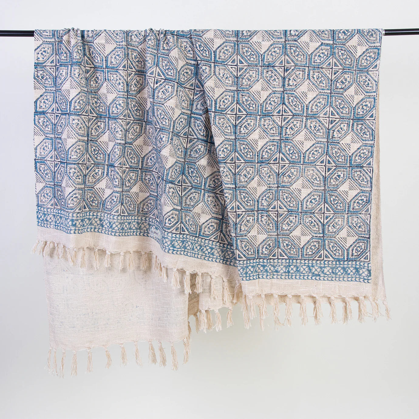 Blue Crumb Throw