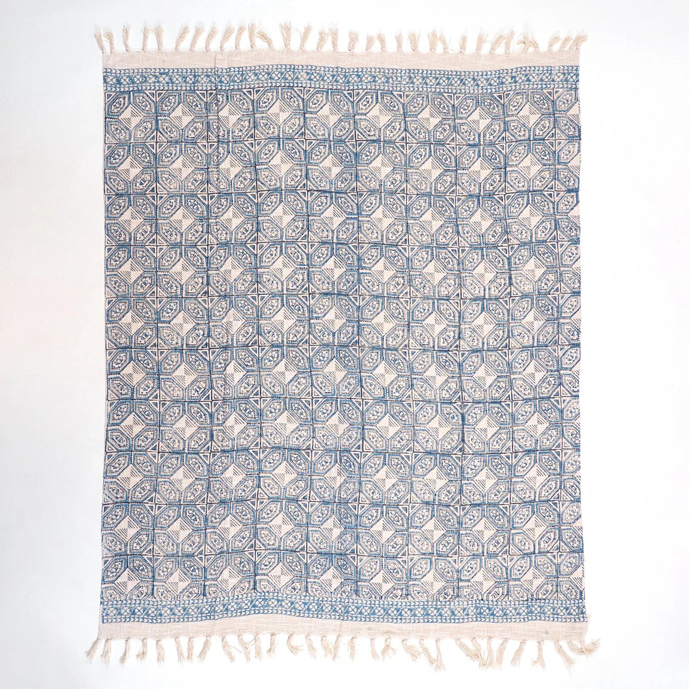 Blue Crumb Throw
