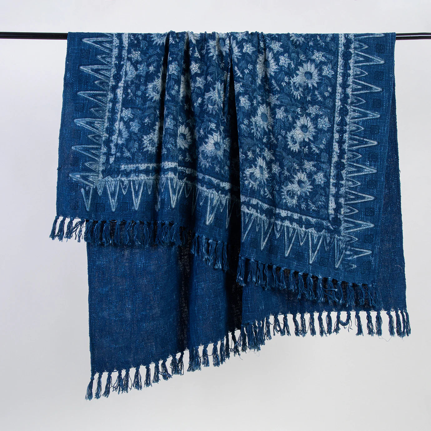 Mehfil Blue Throw