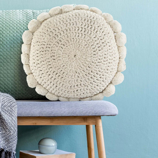 Puffball Roundie Cushion