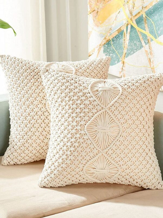 Croissant Crumbs Cushion Cover (Set of 2)