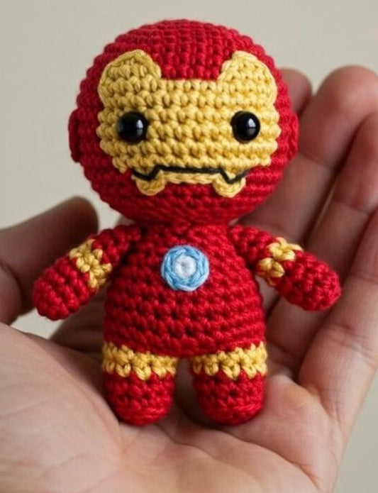 Ironman Amigurumi | Handmade Crochet Collectible