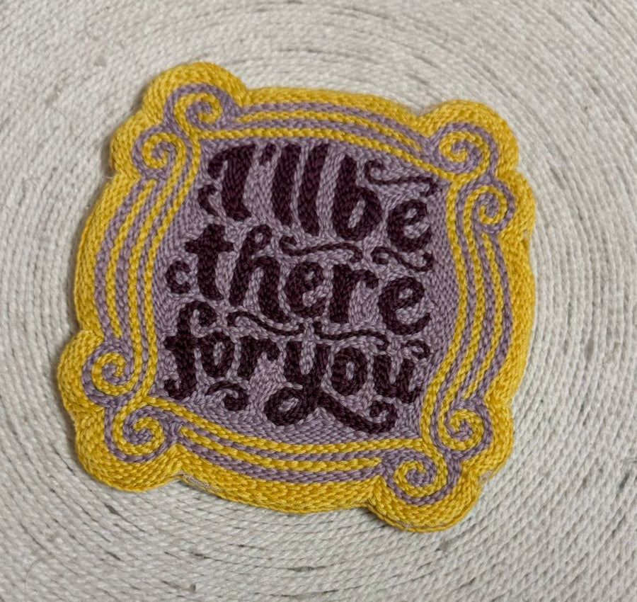I’ll Be There For You Mug Rug