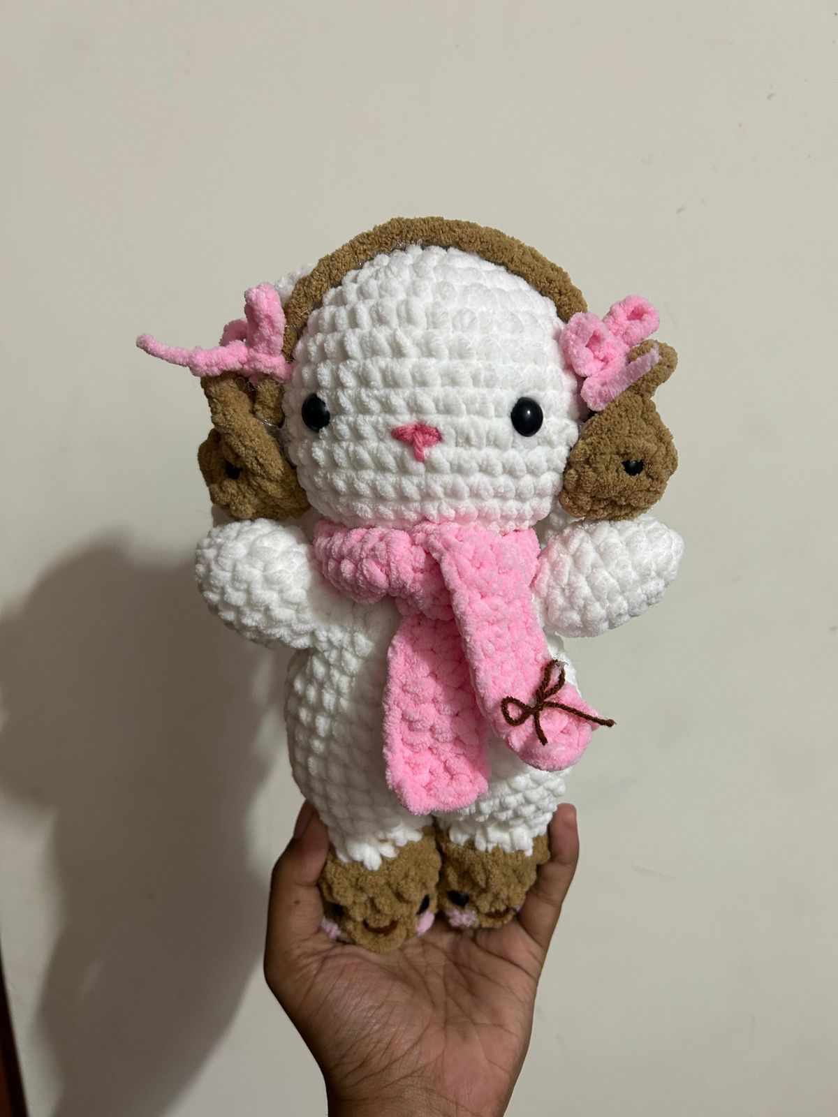 Pink Muffin Bunny | Crochet Doll 🐰