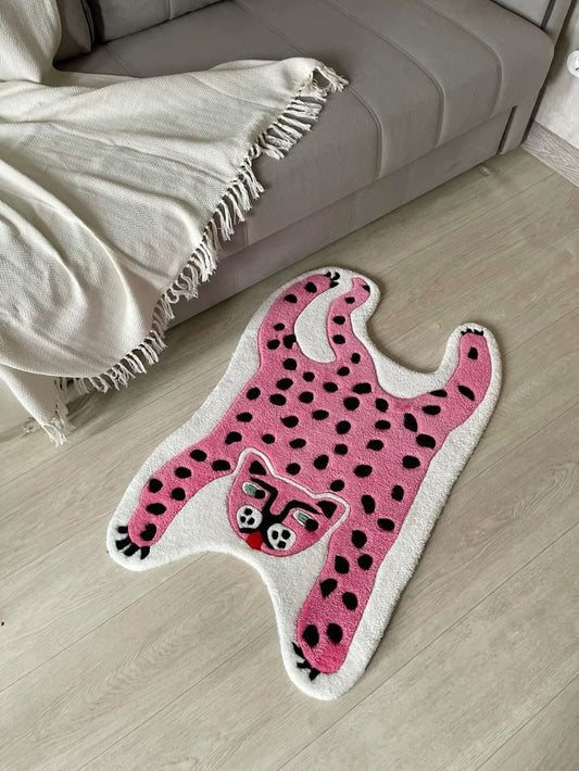 Candy Cheetah Rug