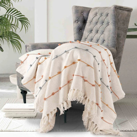 Rangrez Tassel Throw