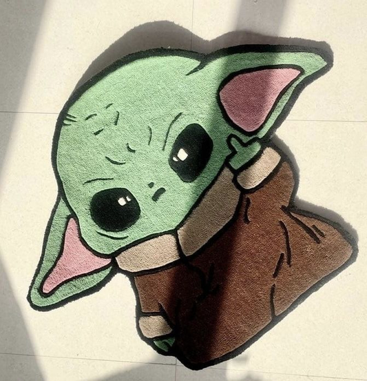 Grogu Glow – Baby Yoda Rug