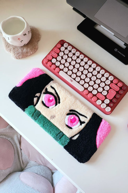 Nezuko Keyboard Rug