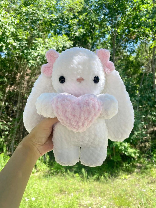 Baby Love Bunny Crochet Plush