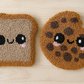 Bread & Cookie BFFs Mug Rug