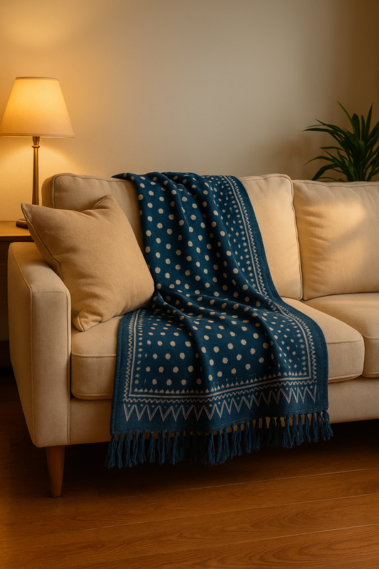Chaandni Dot Throw