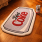 Diet Coke Can Tufted Rug | Handmade Pop Art | Room & Floor Decor