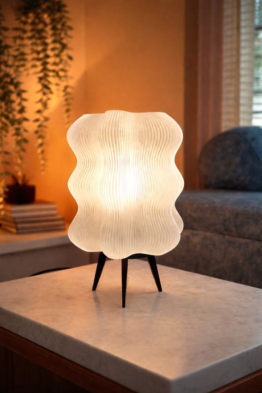 Bubble Wave Lamp | Sculptural Ambient Table Lamp