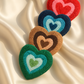 Love – Heart Tufted Mug Coaster