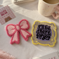Bestseller Mug Rugs Combo (Set of 2) – Pink Bow & “I’ll Be There For You”
