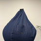 Stash Pocket Bean Bag (Denim Blue)