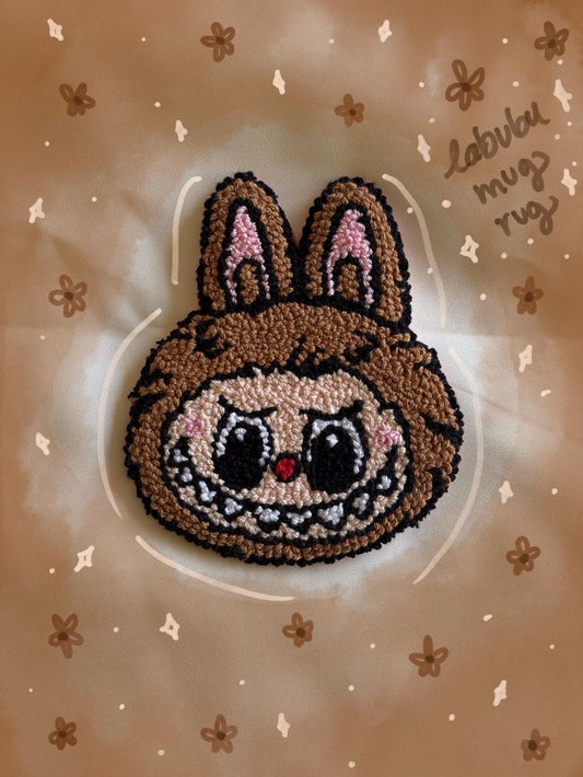Labubu Trouble Mug Rug