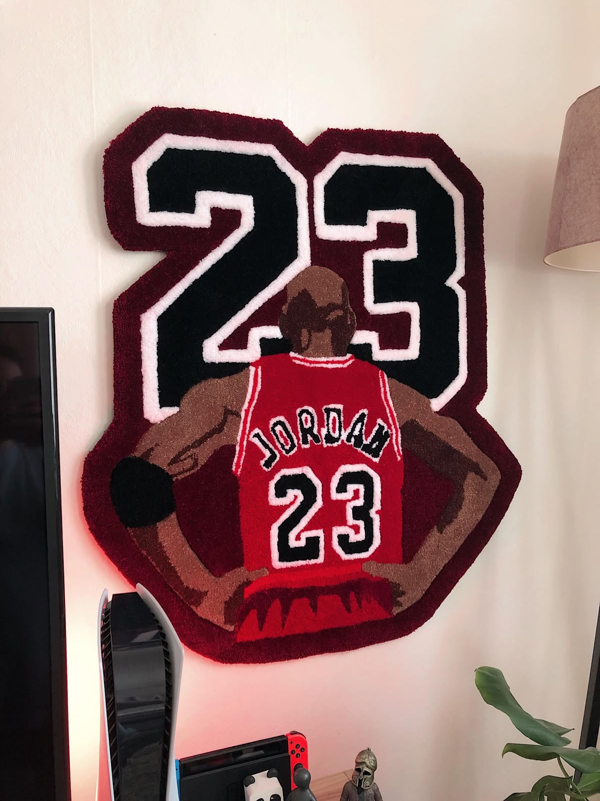 Air Legend Jordan 23 Tufted Rug | Basketball