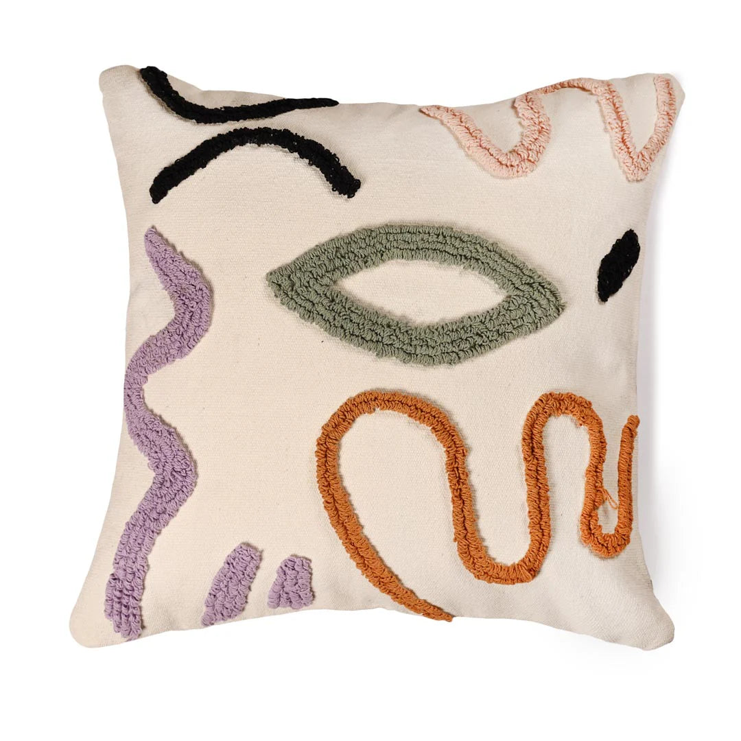Abstract Aura Cushion