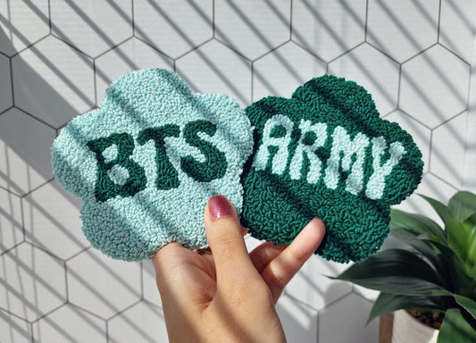 BTS Army Bloom Set of Mug Coasters