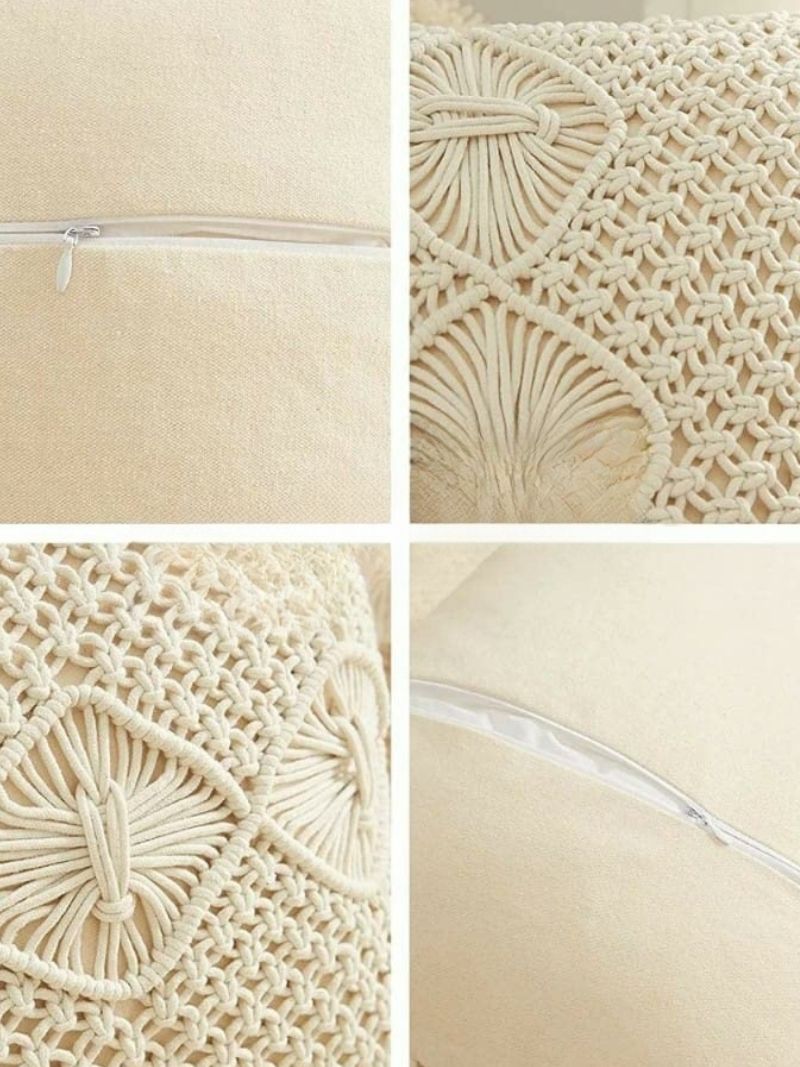 Croissant Crumbs Cushion Cover (Set of 2)