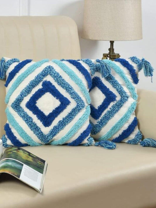 Blue Banter Cushion Cover (Set of 2)