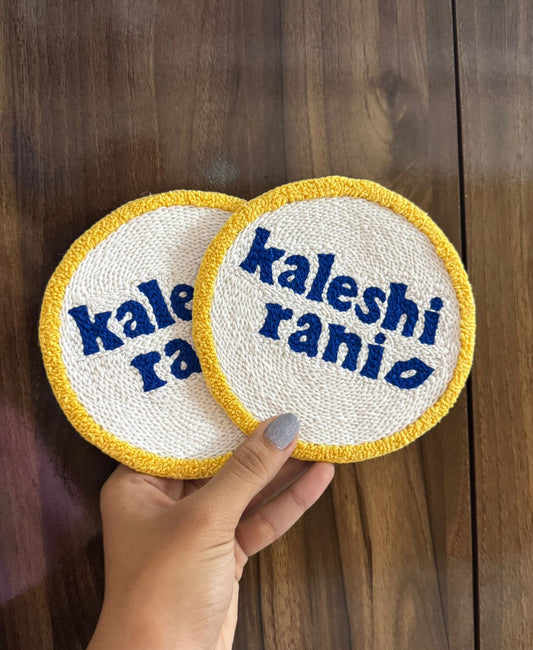 Kaleshi Rani Mug Rug | Table Accent & Decor