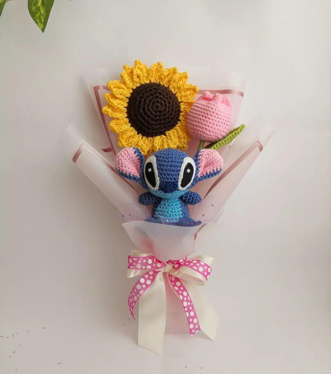 Stitch Crochet Bouquet | Disney