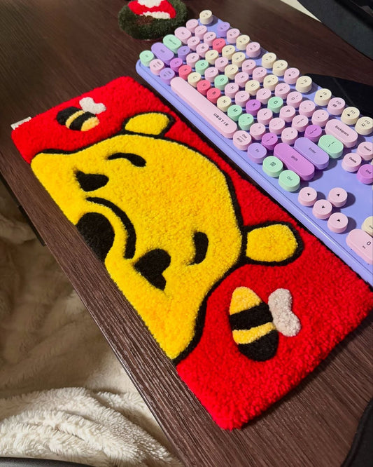 Honey Drip Keyboard Rug
