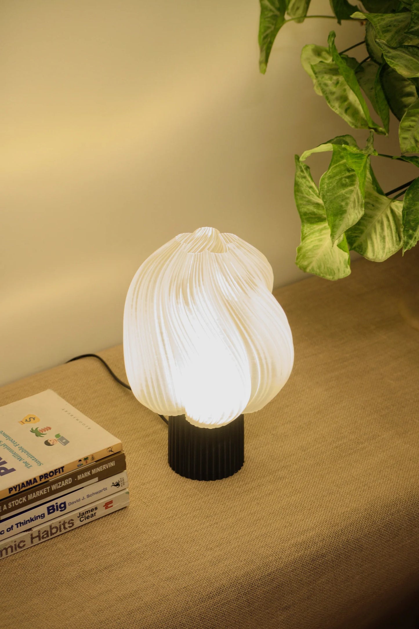 Sunset Wave Lamp | Sculptural Ambient Table Light