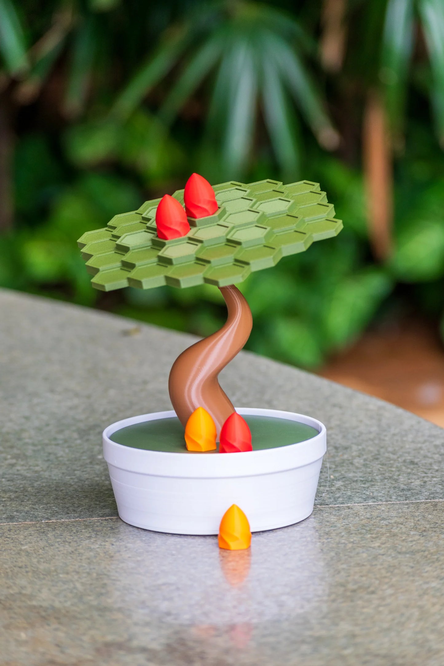 Zen Bonsai Balance Game | Decorative Stacking Desk Game